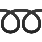 Double Curly Loop on WhatsApp