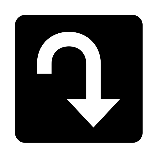Arrow Pointing Rightwards Then Curving Downwards on Noto Emoji