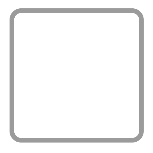 White Large Square on Microsoft Fluent