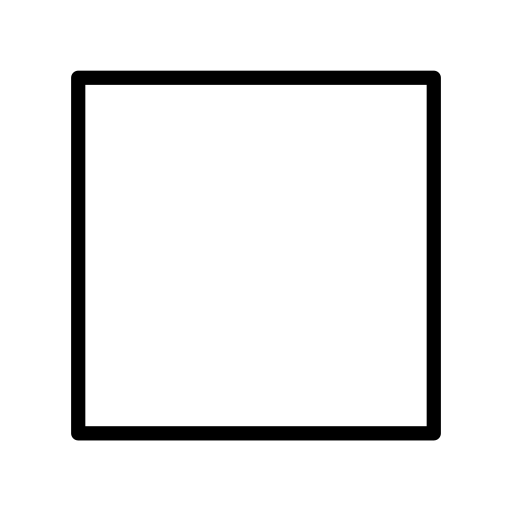 White Large Square on OpenMoji