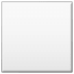 White Large Square on Samsung