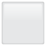 White Large Square on WhatsApp