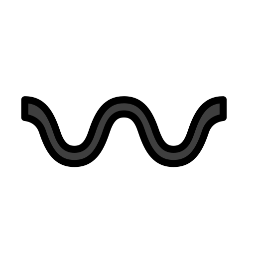 Wavy Dash on OpenMoji