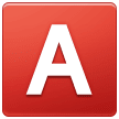 Negative Squared Latin Capital Letter A on Samsung