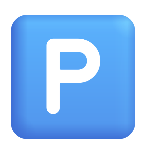 Negative Squared Latin Capital Letter P on Microsoft 3D