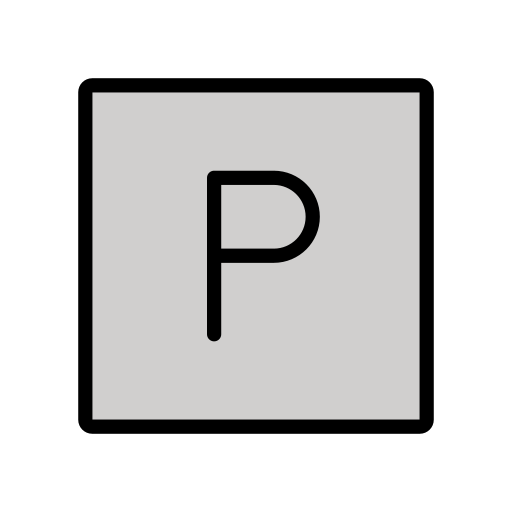 Negative Squared Latin Capital Letter P on OpenMoji