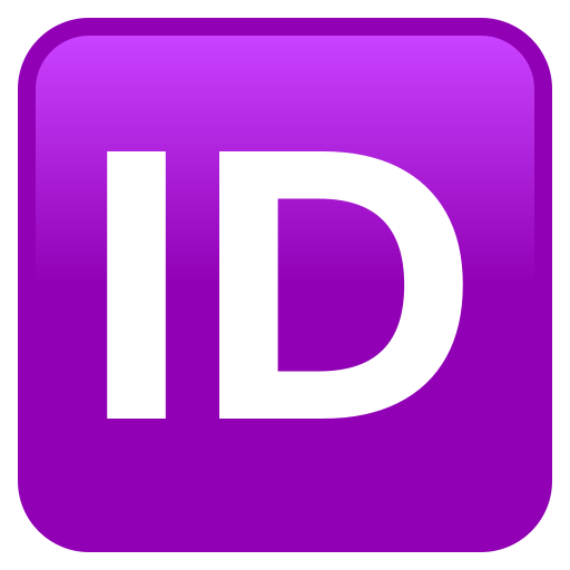 Squared Id on JoyPixels