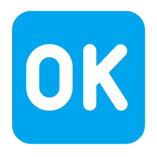 Squared Ok on Microsoft Fluent