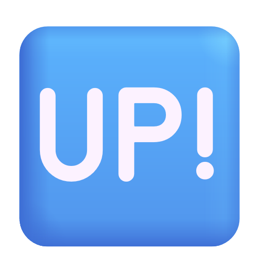 Squared Up With Exclamation Mark on Microsoft 3D