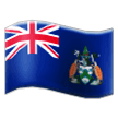 Ascension Island Flag on Samsung