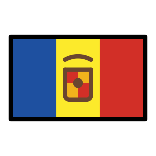 Andorra Flag on OpenMoji