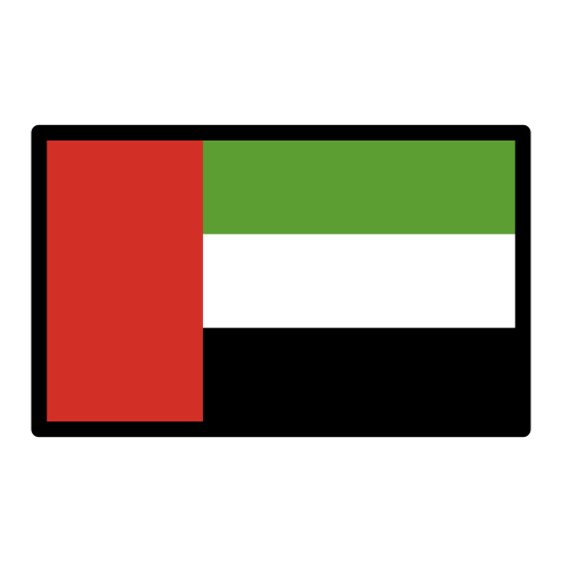 United Arab Emirates Flag on OpenMoji