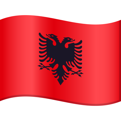 Albania Flag on JoyPixels