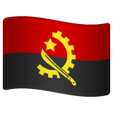 Angola Flag on WhatsApp