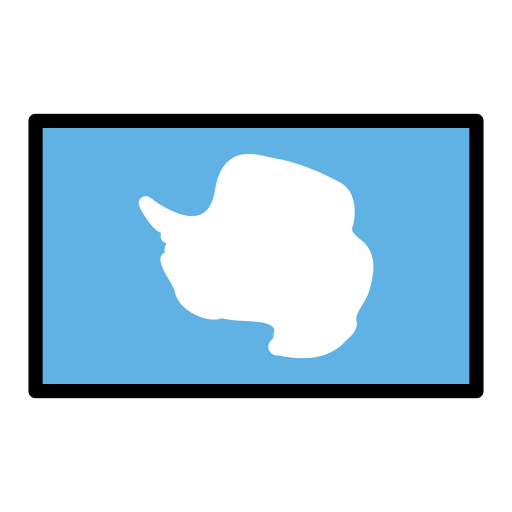 Antarctica Flag on OpenMoji