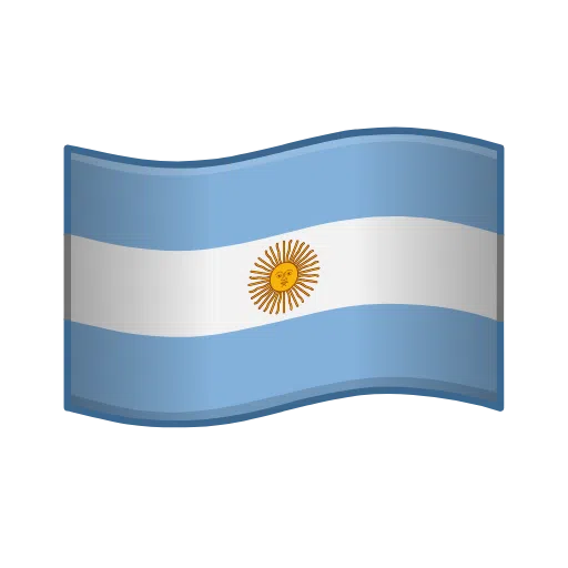 Argentina Flag on Telegram
