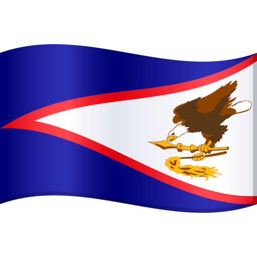 American Samoa Flag on JoyPixels