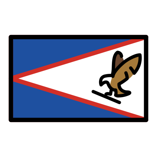 American Samoa Flag on OpenMoji