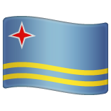 Aruba Flag on WhatsApp