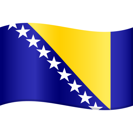 Bosnia & Herzegovina Flag on JoyPixels