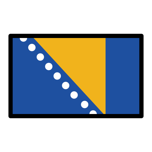 Bosnia & Herzegovina Flag on OpenMoji