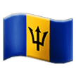 Barbados Flag on Samsung