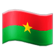 Burkina Faso Flag on Samsung