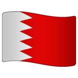 Bahrain Flag on WhatsApp