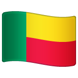 Benin Flag on WhatsApp