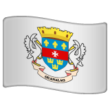 St. Barthélemy Flag on WhatsApp