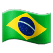 Brazil Flag on Samsung