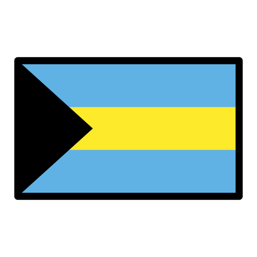 Bahamas Flag on OpenMoji