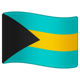 Bahamas Flag on WhatsApp