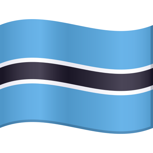 Botswana Flag on JoyPixels