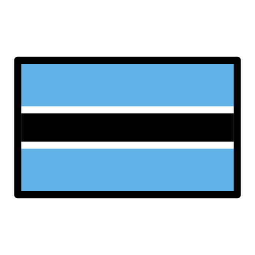 Botswana Flag on OpenMoji