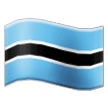 Botswana Flag on Samsung