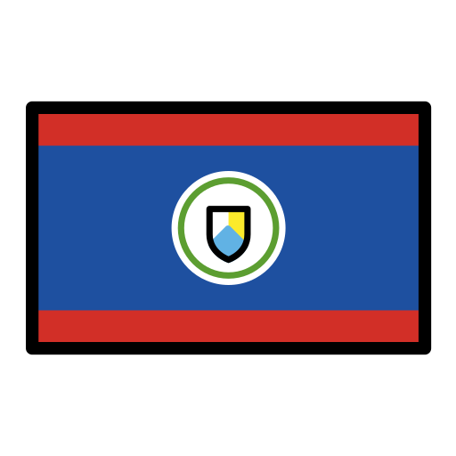 Belize Flag on OpenMoji