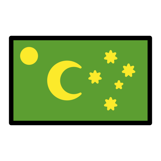 Cocos (keeling) Islands Flag on OpenMoji