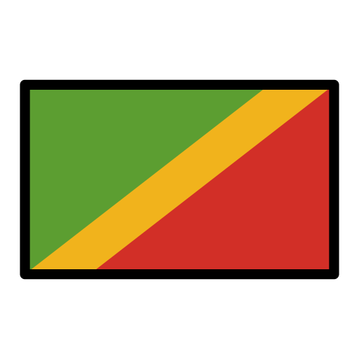 Congo - Brazzaville Flag on OpenMoji