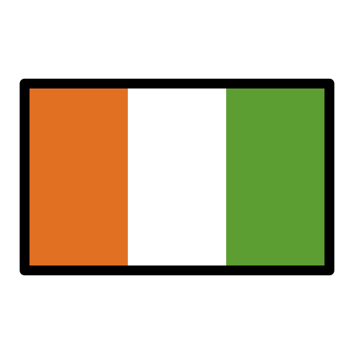 Côte D’ivoire Flag on OpenMoji