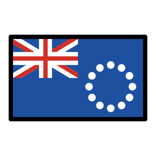 Cook Islands Flag on OpenMoji