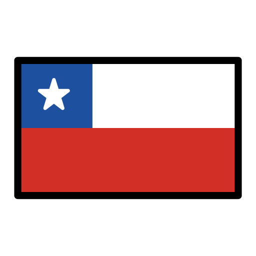 Chile Flag on OpenMoji