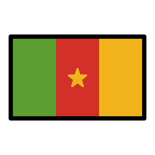 Cameroon Flag on OpenMoji