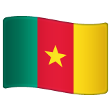 Cameroon Flag on WhatsApp