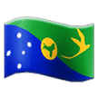 Christmas Island Flag on Samsung
