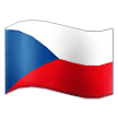 Czechia Flag on Samsung