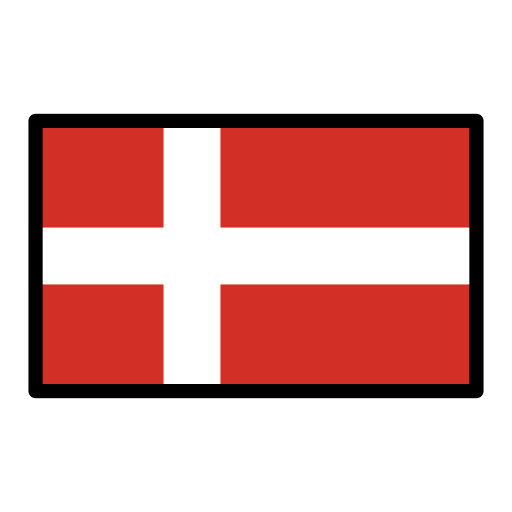 Denmark Flag on OpenMoji