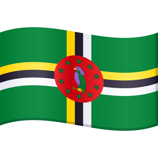 Dominica Flag on JoyPixels
