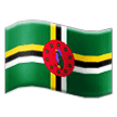 Dominica Flag on Samsung