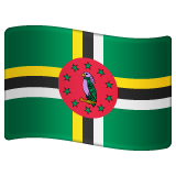 Dominica Flag on WhatsApp